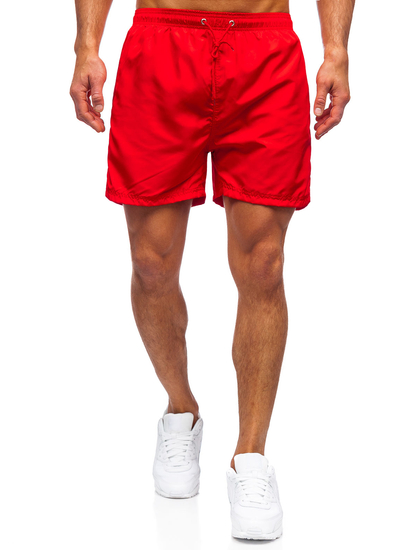 Men's Swimming Shorts Red Bolf YW07002