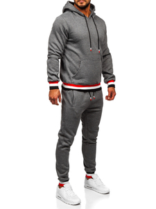 Men's Tracksuit with Hood Graphite Bolf 8C60