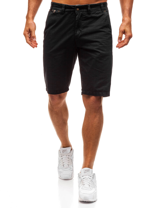 Men's Cotton Shorts Black Bolf 3020