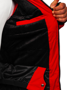 Men's Winter Jacket Red Bolf 6576