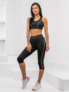 Women's 2-Piece Sport Outfit Black Bolf XL012