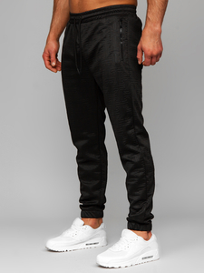 Men's Tracksuit with Hood Black Bolf 3A162