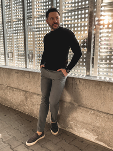 Men's Textile Chinos Graphite Bolf 0042