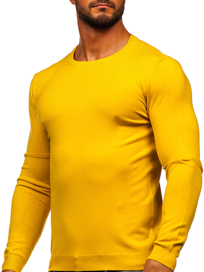 Men's Sweater Yellow Bolf MMB602