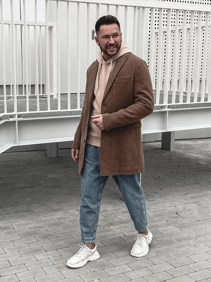 Men's Winter Coat Camel Bolf 1047C