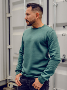 Men's Sweatshirt Green Bolf 2001A