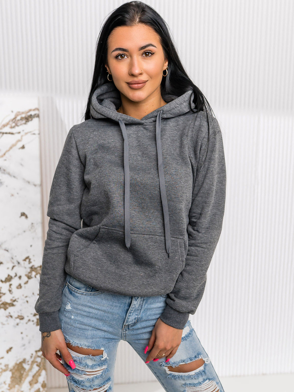 Women’s Kangaroo Sweatshirt Graphite Bolf W02A1