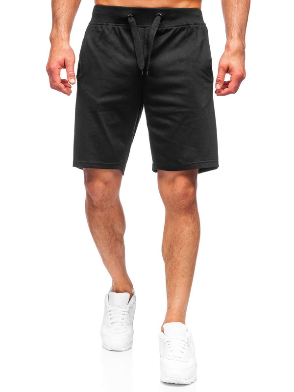 Men's Sweat Shorts Black Bolf K10003