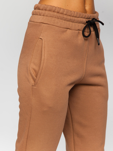 Women's 2-Piece Tracksuit Beige Bolf 8029