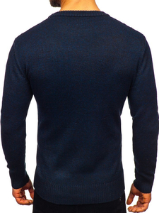 Men's Jumper Navy Blue Bolf H1937