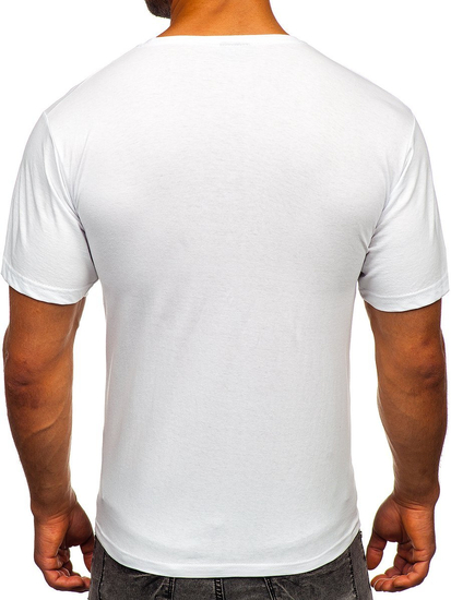 Men's Printed T-shirt White Bolf 142170