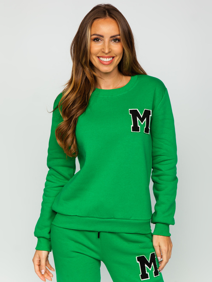 Women's 2-Piece Tracksuit Green Bolf VE22