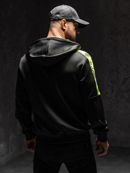 Men's Zip Hoodie Black Bolf 27B8120