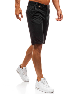 Men's Cotton Shorts Black Bolf 3020
