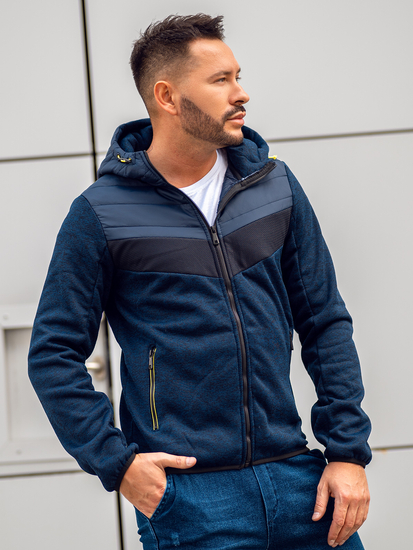 Men's Lightweight Jacket Navy Blue-Green Bolf BKS2153