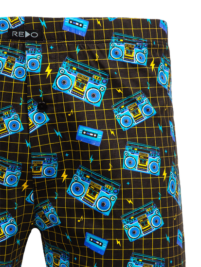 Men's Cotton Boxer Shorts Multicolour Bolf 1BB162-3P 3 PACK