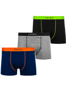 Men's Boxer Shorts Multicolor Bolf 1BE730-3P 3 PACK