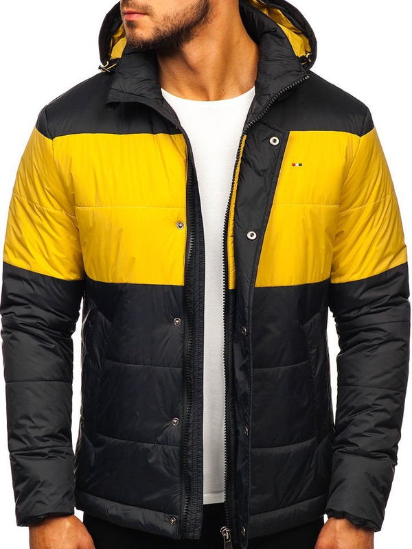 Men's Transitional Down Jacket Black Bolf 1982