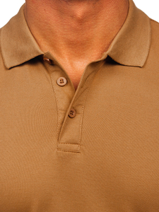 Men’s Polo Shirt Brown Bolf 8T80