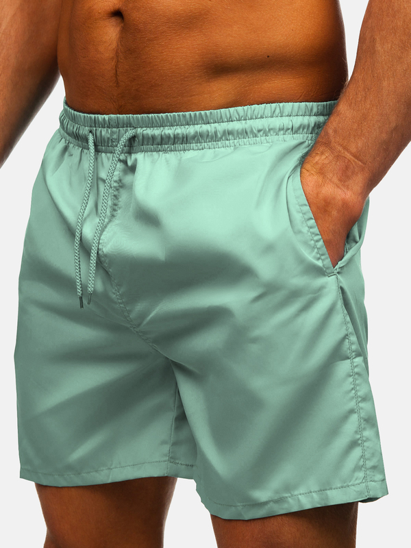 Men’s Swimming Trunks Mint Bolf QD35