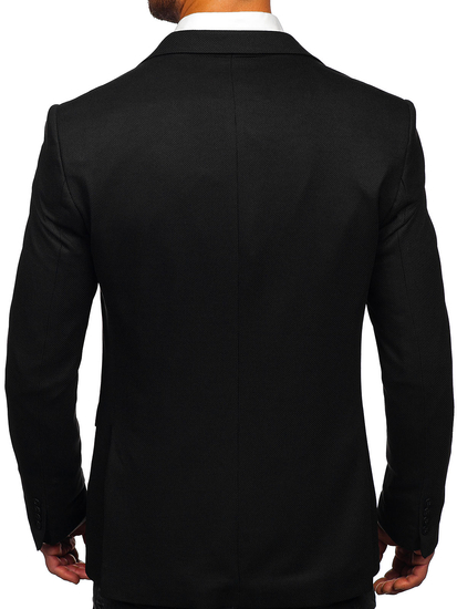 Men’s Elegant Suit Jacket Black Bolf 05