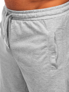 Men's Sweat Shorts Grey Bolf 8K100