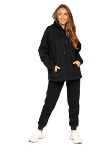 Women's 2-Piece Tracksuit Black Bolf 8029