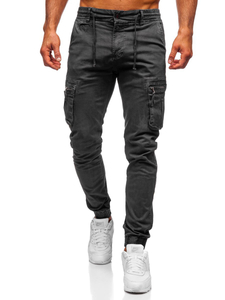 Men's Cargo Joggers Graphite Bolf 8983