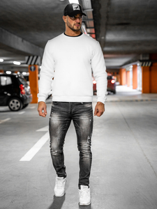 Men's Jeans Regular Fit Black Bolf MP010N