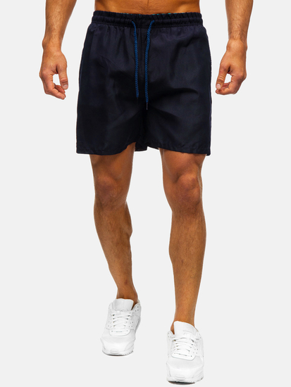 Men’s Swimming Trunks Navy blue Bolf QD35