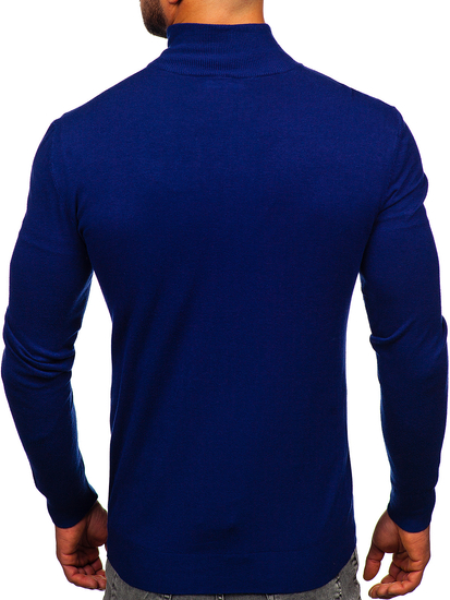 Men's Zip Sweater Indigo Bolf MM6004