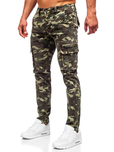 Men’s Cargo Jeans Regular Fit Khaki Bolf KA807-32