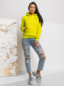 Women’s Kangaroo Sweatshirt Lime Bolf W02A1