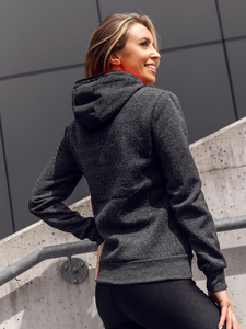 Women's Lightweight Jacket with hood Black Bolf KSW4001A