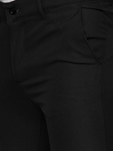 Men’s Elegant Pants Black Bolf 0031