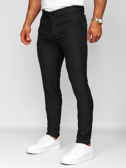 Men’s Elegant Pants Black Bolf 0031