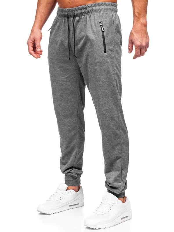 Men's Jogger Sweatpants Anthracite Bolf JX6103